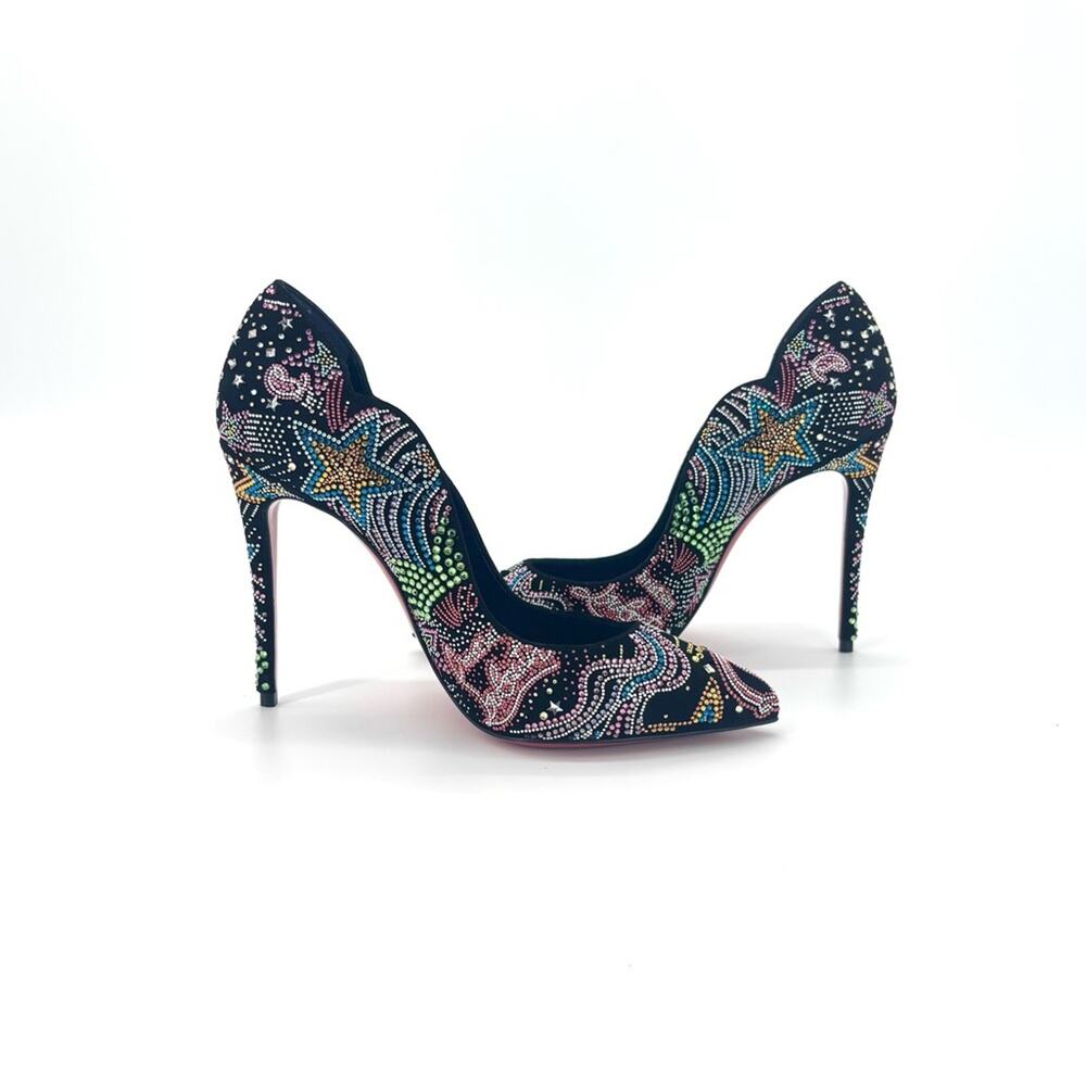 NEW Christian Louboutin Hot Chick Limited Edition Crystals Embellished Pumps 36 - Picture 3 of 9